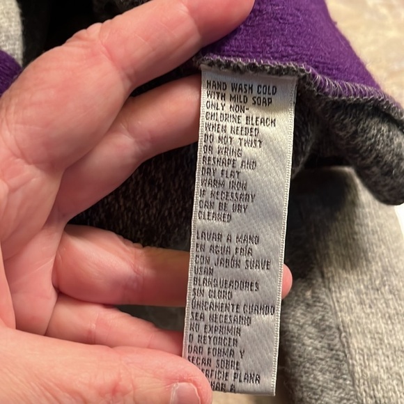 Nine West 100% Lambswool Cardigan Sweater - Picture 9 of 9